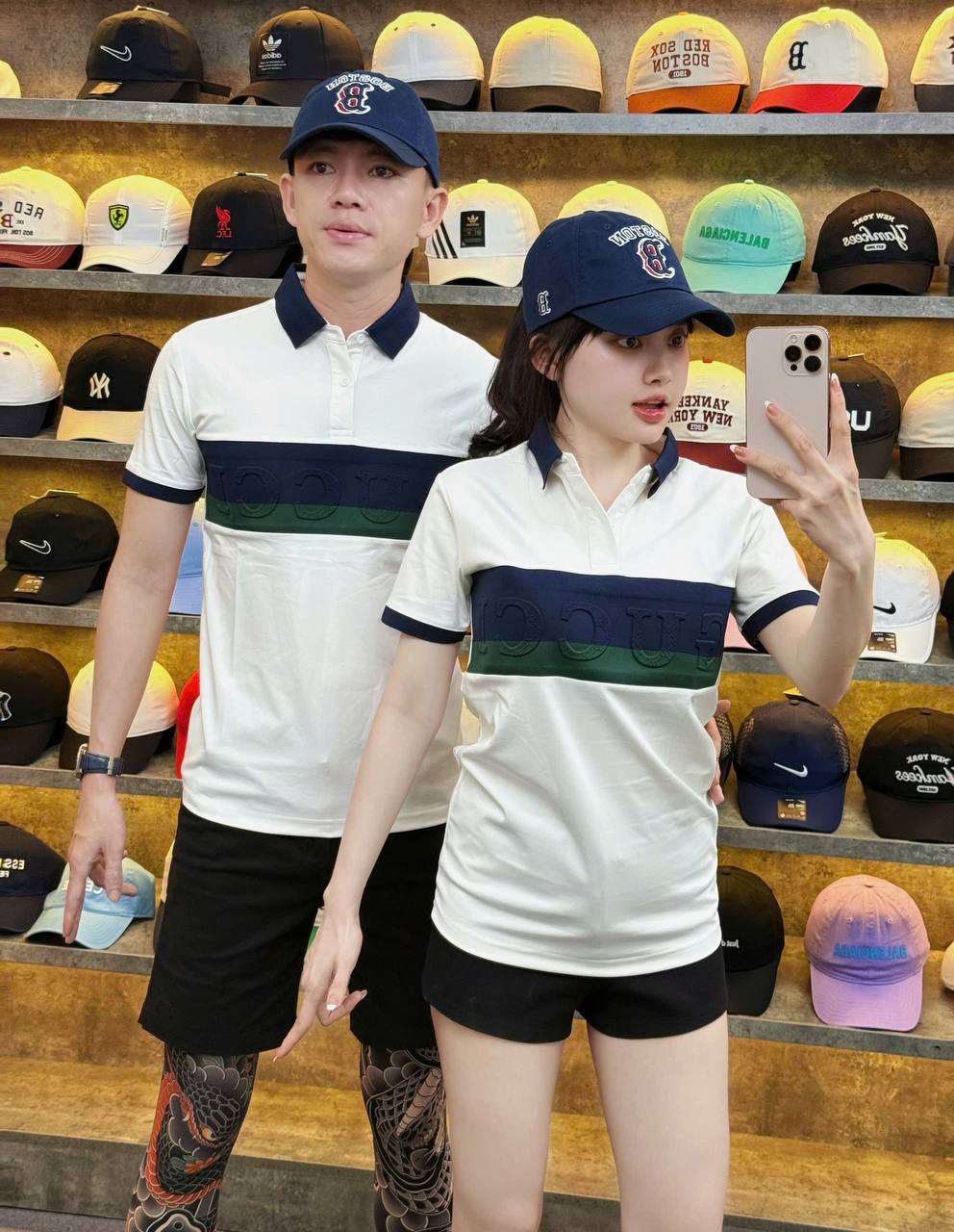 Áo thun Polo cao cấp Gucci